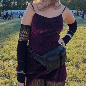 Maroon Velvet Leotard